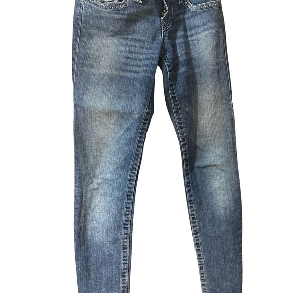 True Religion Medium Blue Skinny Jeans - Picture 6 of 9